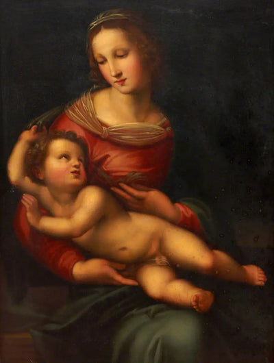 Reproduction du tableau « Madone de Bridgewater - Raphaël Sanzio » par Alpha Reproduction en peinture à l’huile