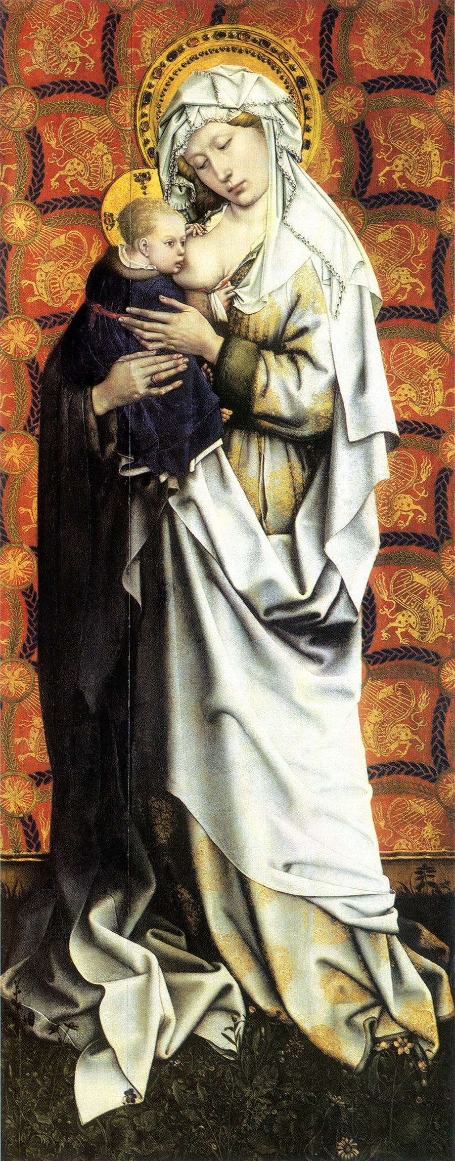 La Vierge à l’Enfant devant un pare-feu - Robert Campin