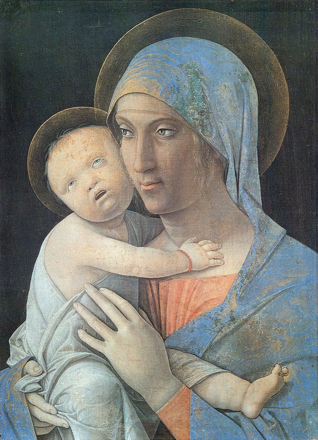 Madonna avec Bambino peinture - Andrea Mantegna - Alpha Reproduction