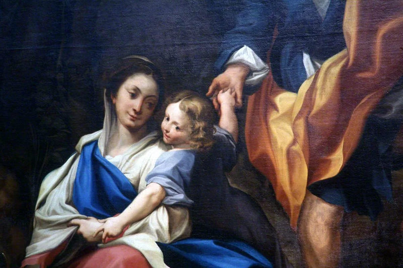 مادونا ديلا سكوديللا (وفقًا لكورجيّو) (تفصيل) - أنطون رافائيل مينغس