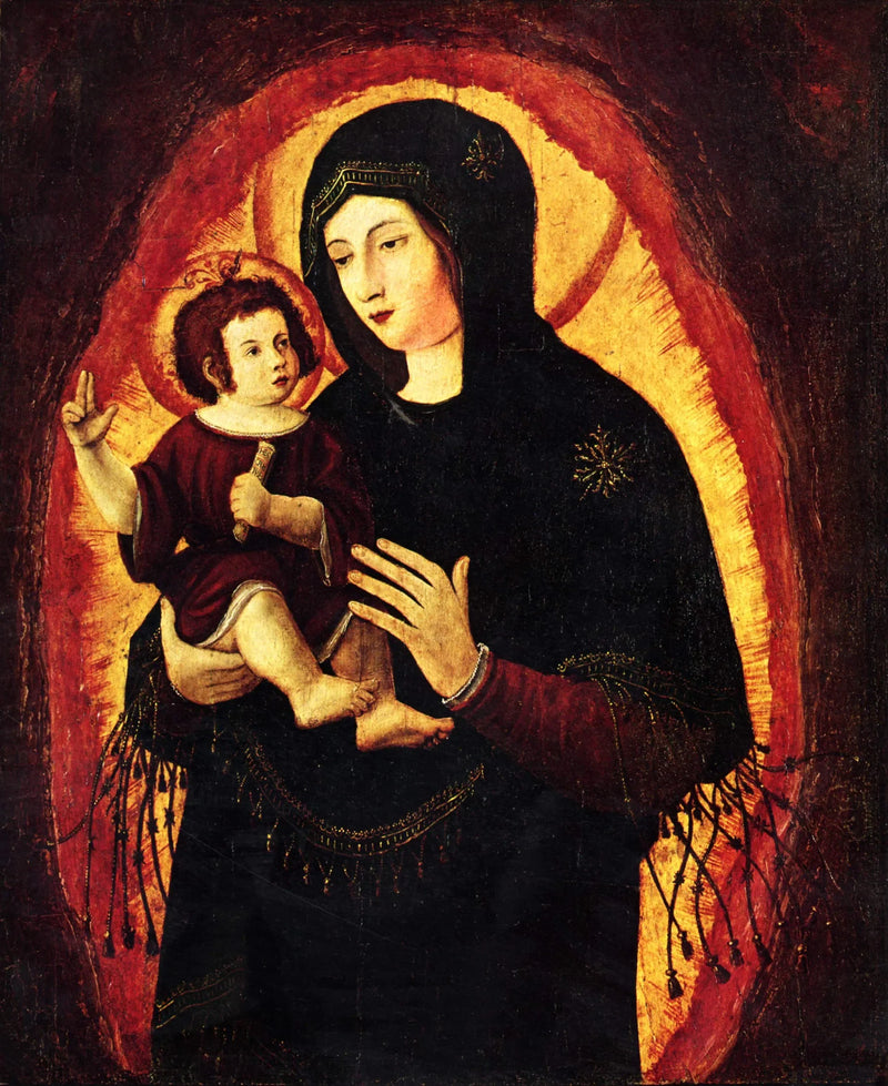 Madonna (Schöne Maria von Regensburg) - Albrecht Altdorfer