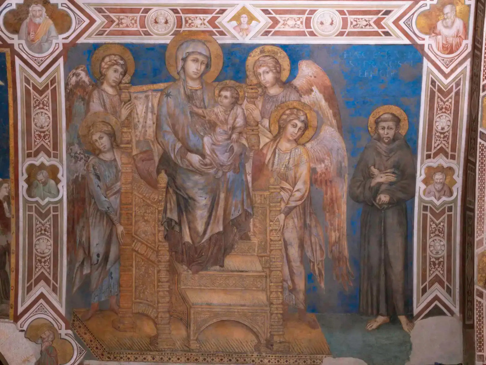 Maestà d'Assise - Cimabue image 1 reproduction artisanale de tableau