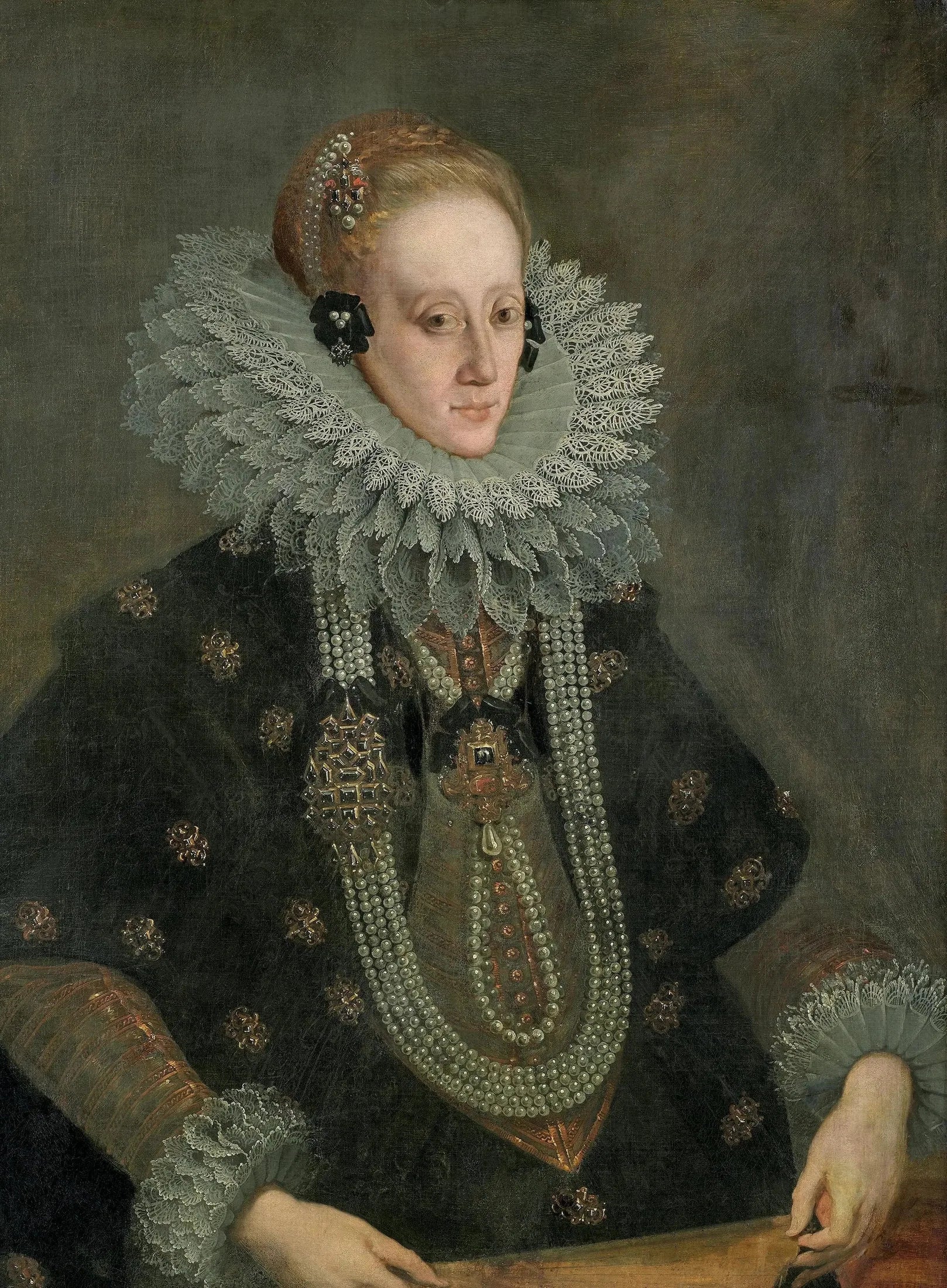 Magdalena, Tochter Wilhelms V. von Bayern - Antoine van Dyck image 1 reproduction d’œuvre d’art à l’huile