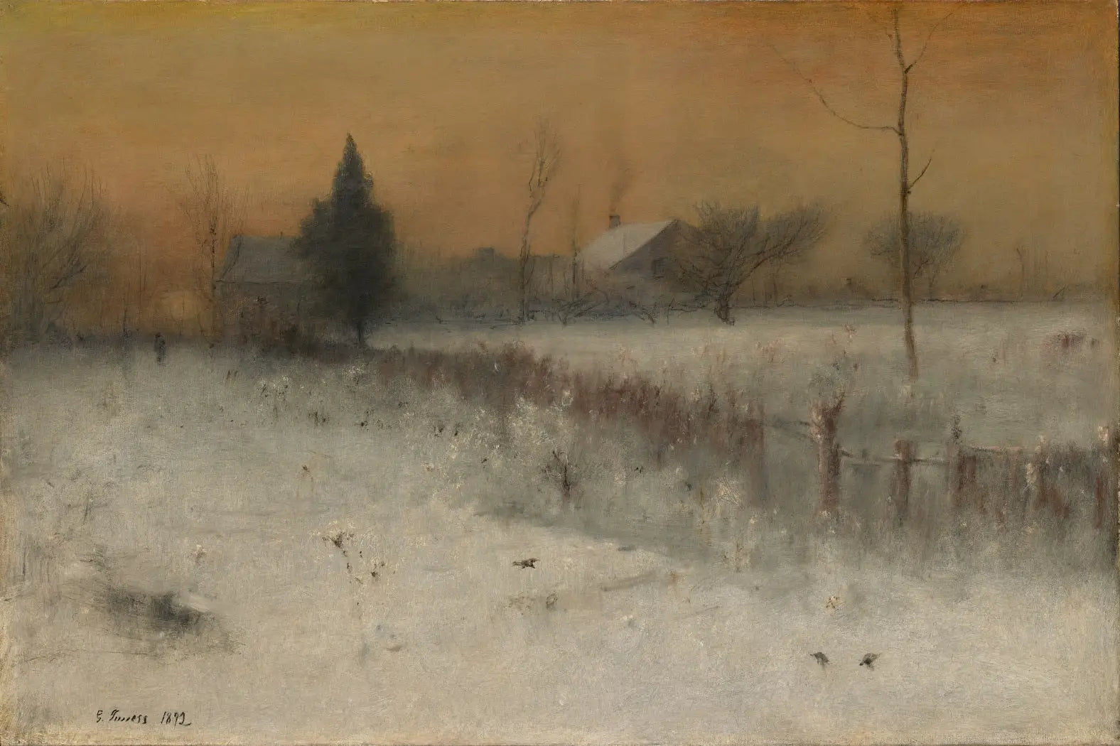 Maison à Montclair - George Inness - Alpha Reproduction