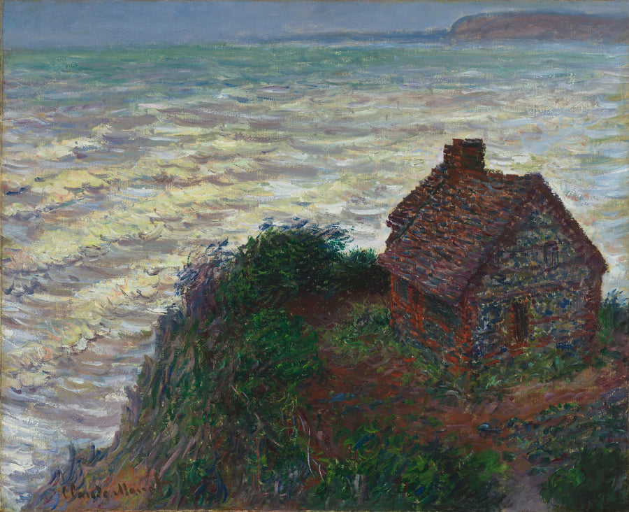 La Maison du douanier à Varengeville W739 par Claude Monet