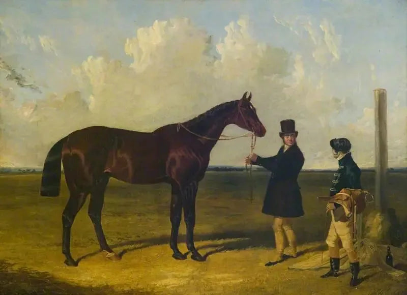 مانجو، الفائز بجائزة سان ليجر عام 1837 - جون فريدريك هيرينج، الأب