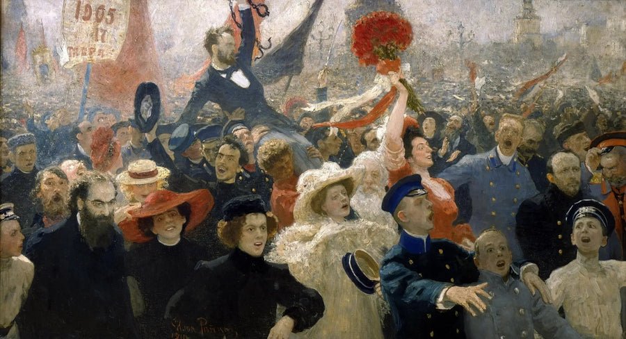 تظاهرة 17 أكتوبر 1905 - إيليا ريبين