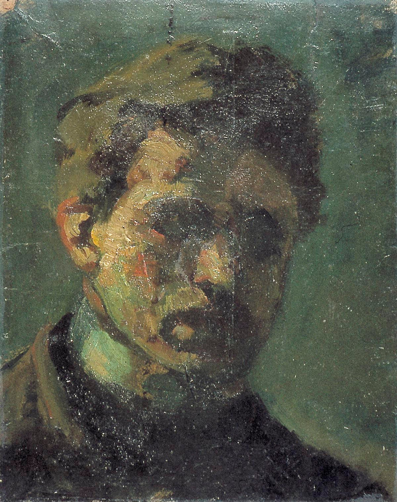 Mannenportret (zelfportret?) - Theo van Doesburg