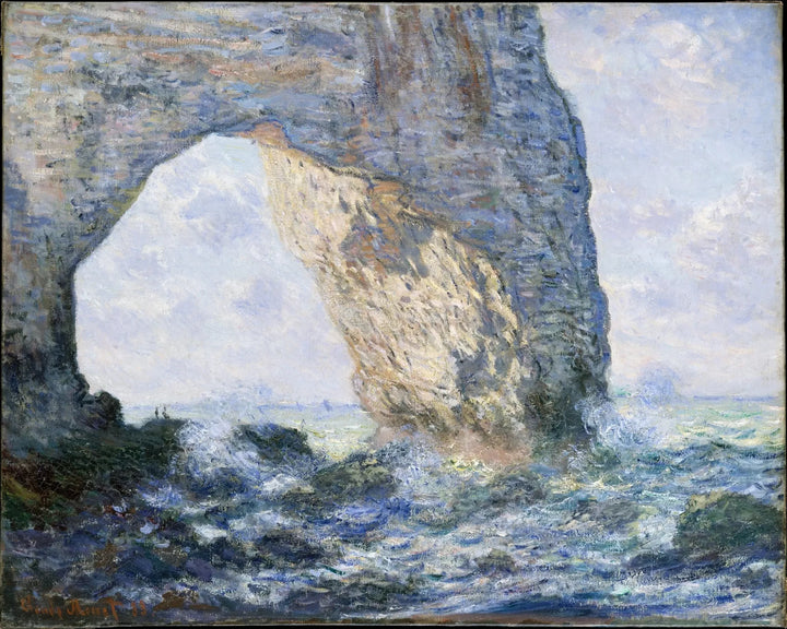 La Manneporte في ETretat W832 - كلود مونيه