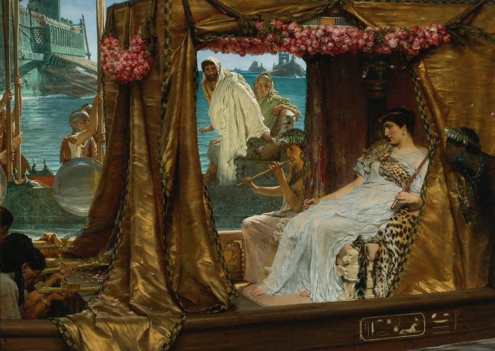 Marc Antoine et Cléopâtre - Lawrence Alma-Tadema image 1 reproduction réalisée par Alpha Reproduction