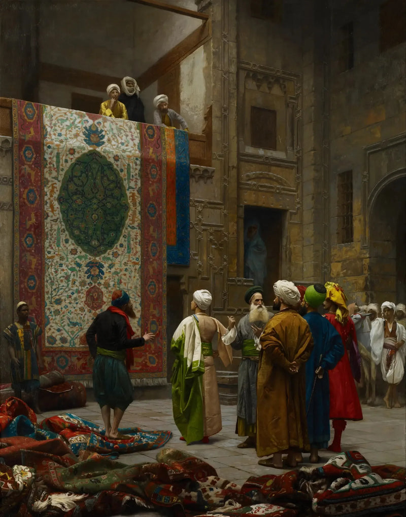 تاجر سجاد في القاهرة - جان-ليون جيروم