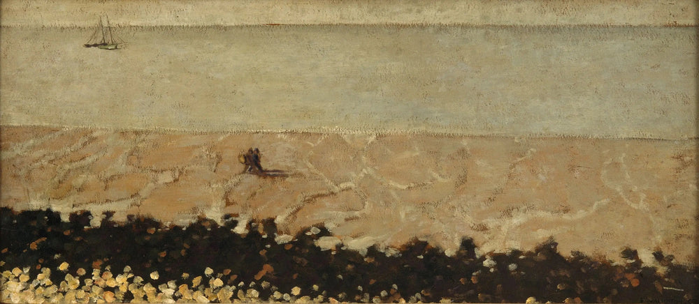 Marée basse à Villerville - Félix Vallotton - Alpha Reproduction