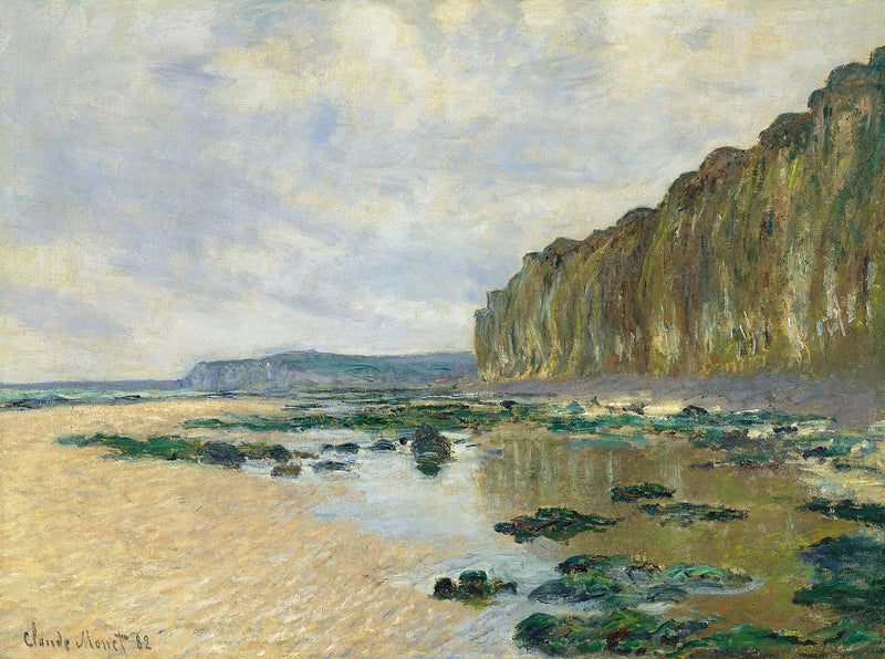 المد المنخفض أمام فارينجفيل - كلود مونيه