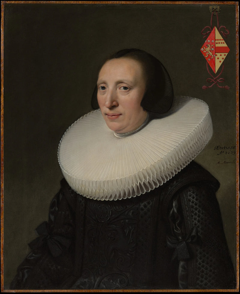 Margaretha van Clootwijk (born about 1580/81, died 1662) - Michiel Jansz. van Mierevelt