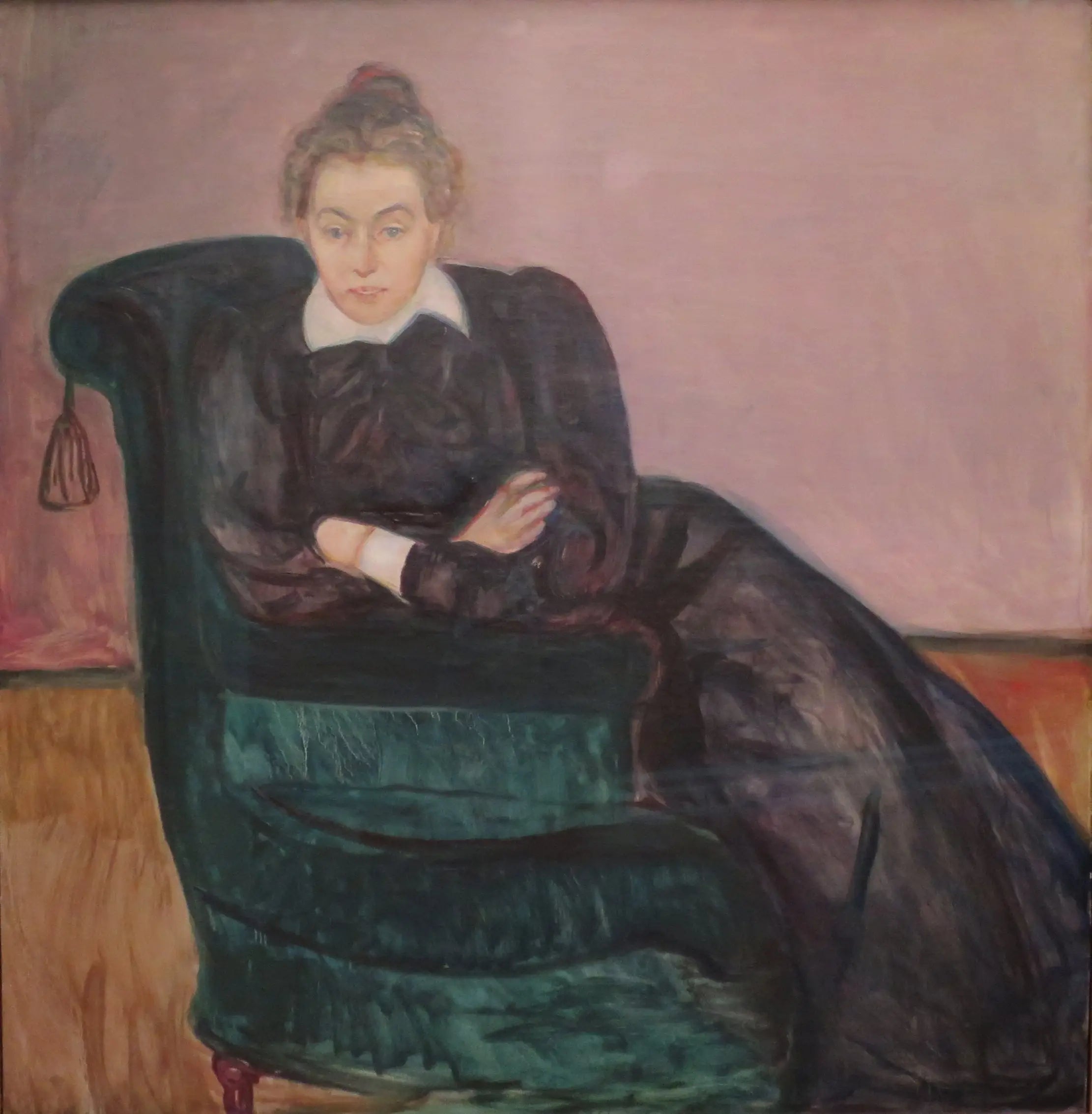 Reproduction du tableau « Marie Hélène Holmboe - Edvard Munch » par Alpha Reproduction en peinture à l’huile