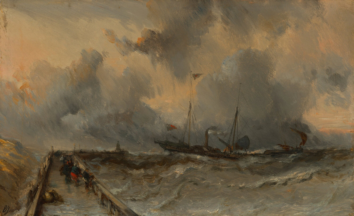 بحار - Eugène Isabey