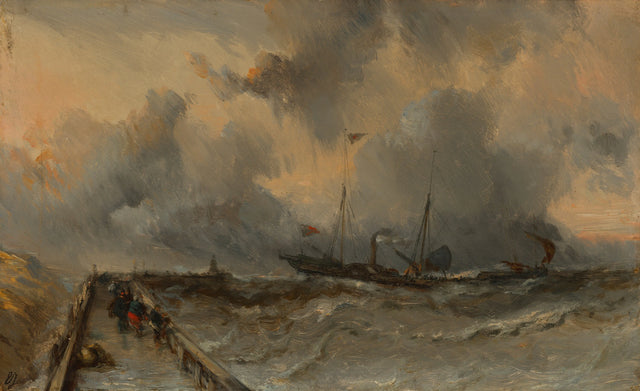 بحار - Eugène Isabey