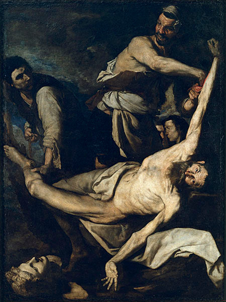 Martyre de Saint Barthélemy - Jusepe de Ribera image 1 tableau peint à l’huile sur toile