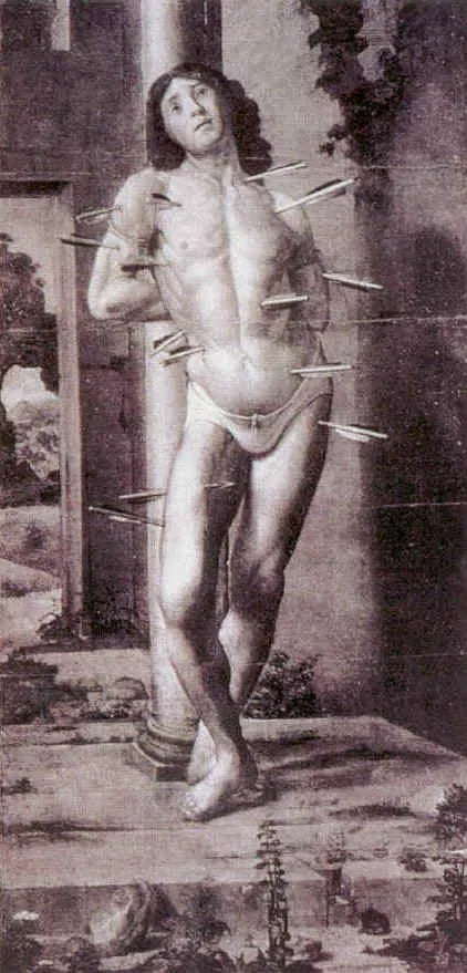 Martyrium des hl. Sebastian - Pedro Berruguete image 1 copie de tableau peinte à la main