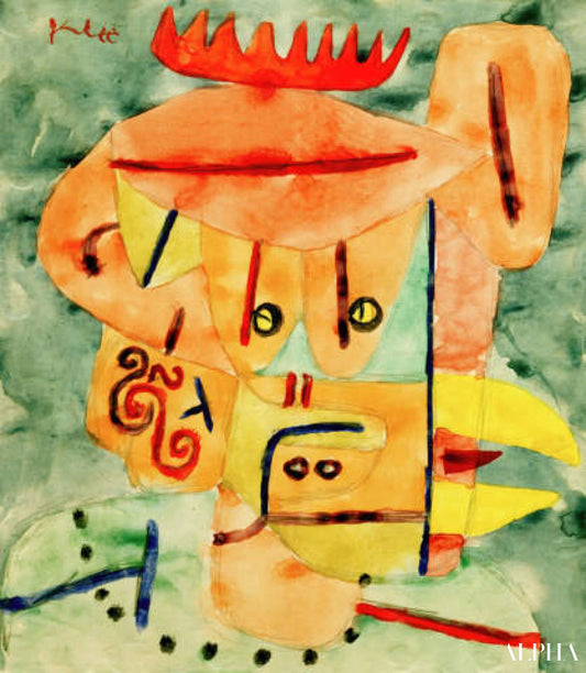 Masque LAPUL - Paul Klee - Reproductions de tableaux et peintures haut de gamme