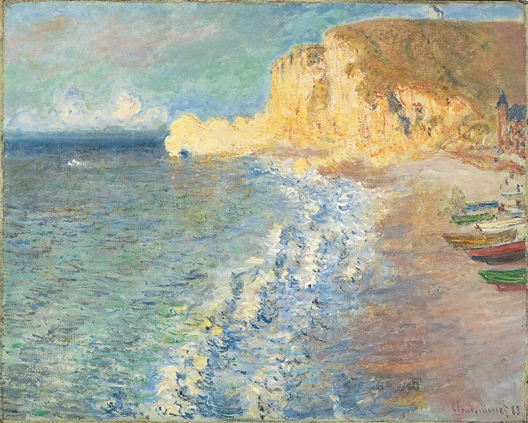 Matin à Étretat W830 de Claude Monet – Asahi Group Oyamazaki Villa Museum of Art