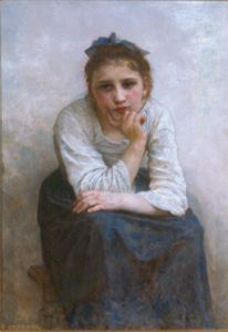 Méditation (1904) - Bouguereau