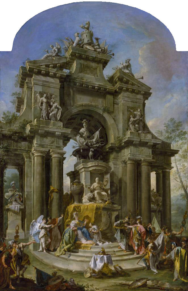 Mémorial à James premier comte de Stanhope - Giovanni Battista Pittoni - Alpha Reproduction