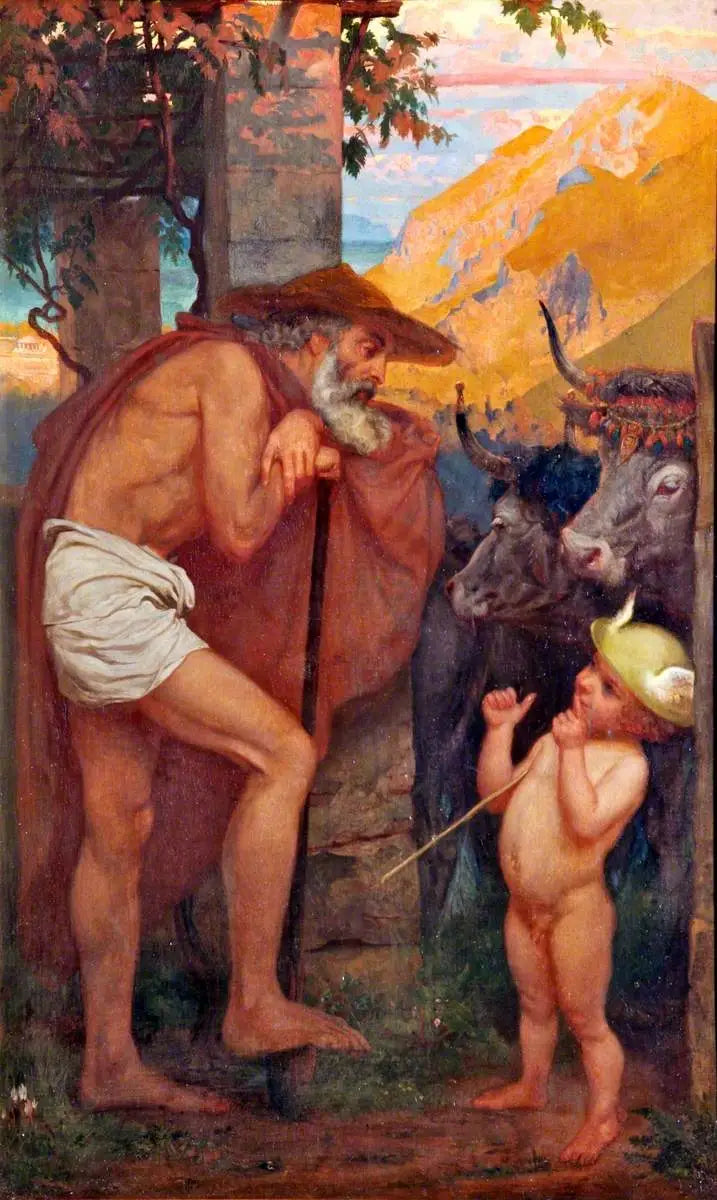 طائر العقرب يسرق حيوانات الآلهة - إدوارد بوينتر