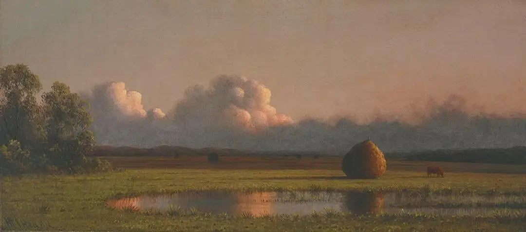 Meules de foin - Martin Johnson Heade - Alpha Reproduction