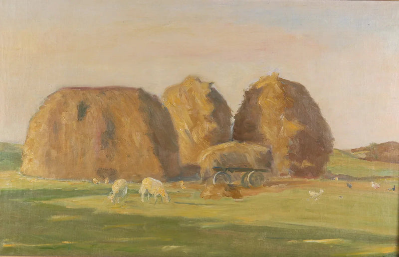 Meules de foin. - Michael Peter Ancher