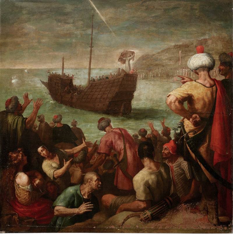 Milagroso regreso de San Juan de Mata - Vincenzo Carducci