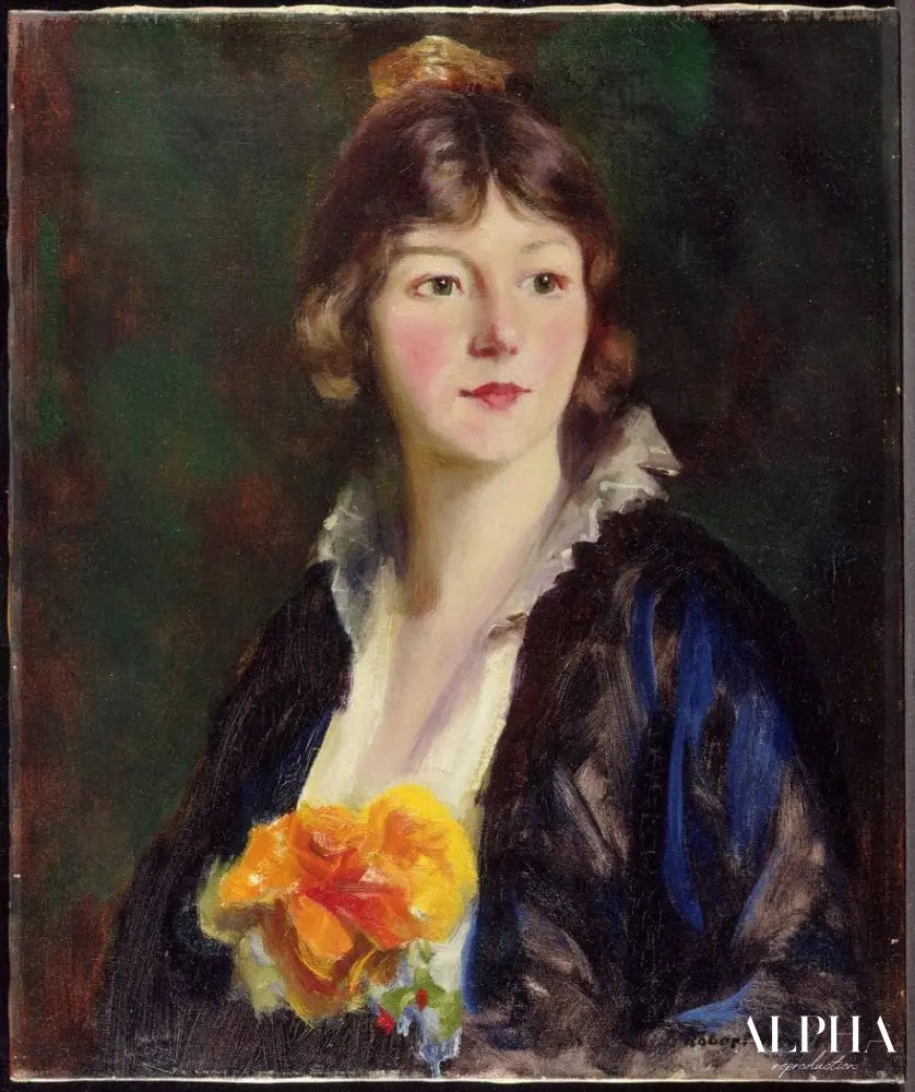 Mildred Clarke von Kienbusch - Robert Henri - Reproductions de tableaux et peintures haut de gamme