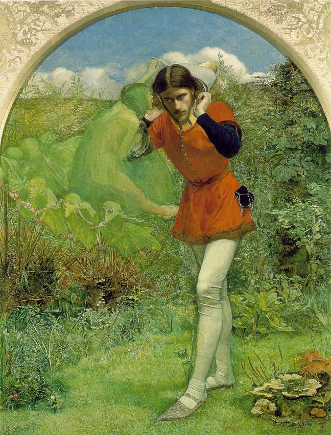 Ferdinand Lured by Ariel - John Everett Millais