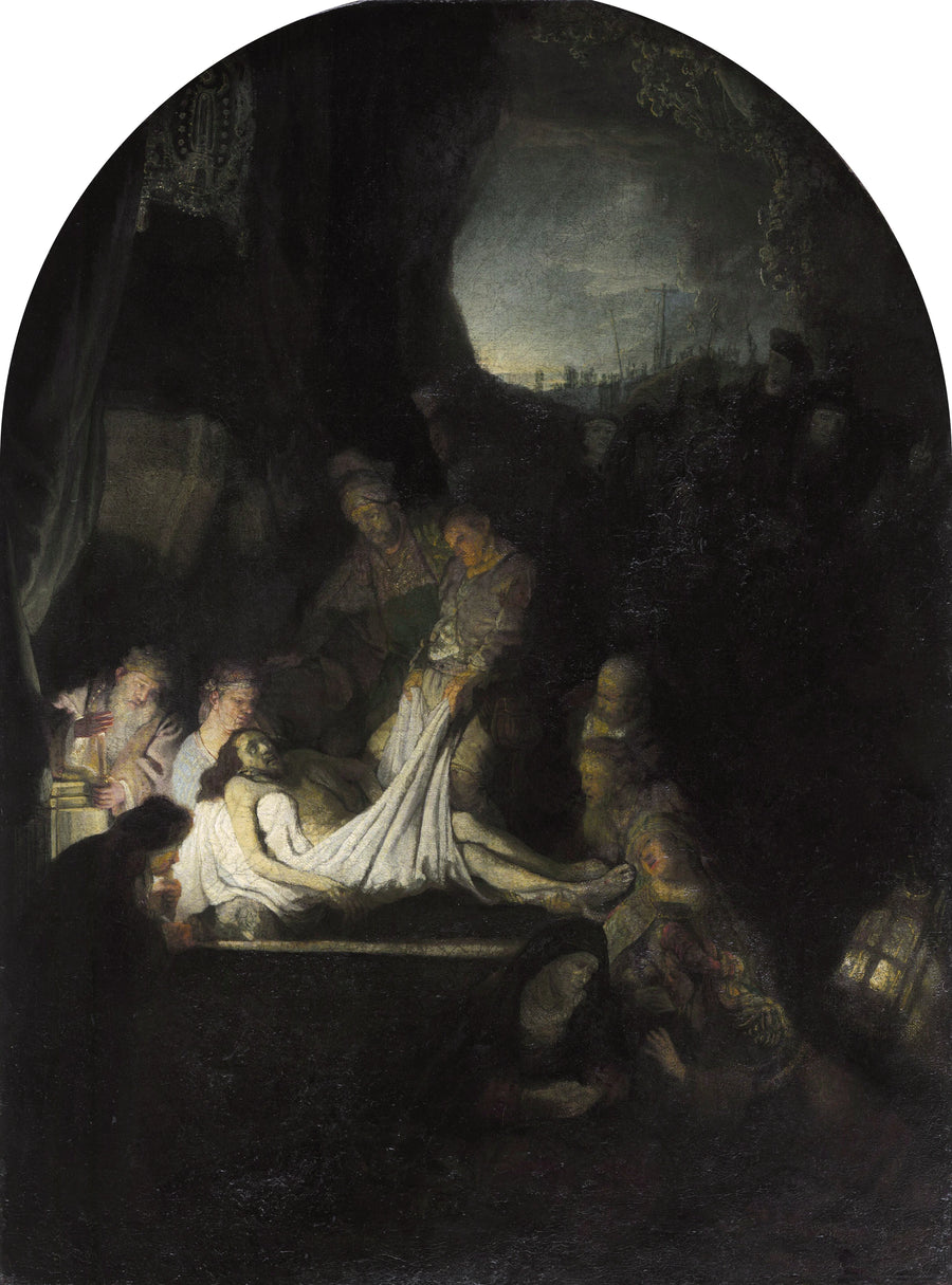 La Mise au tombeau du Christ — Rembrandt