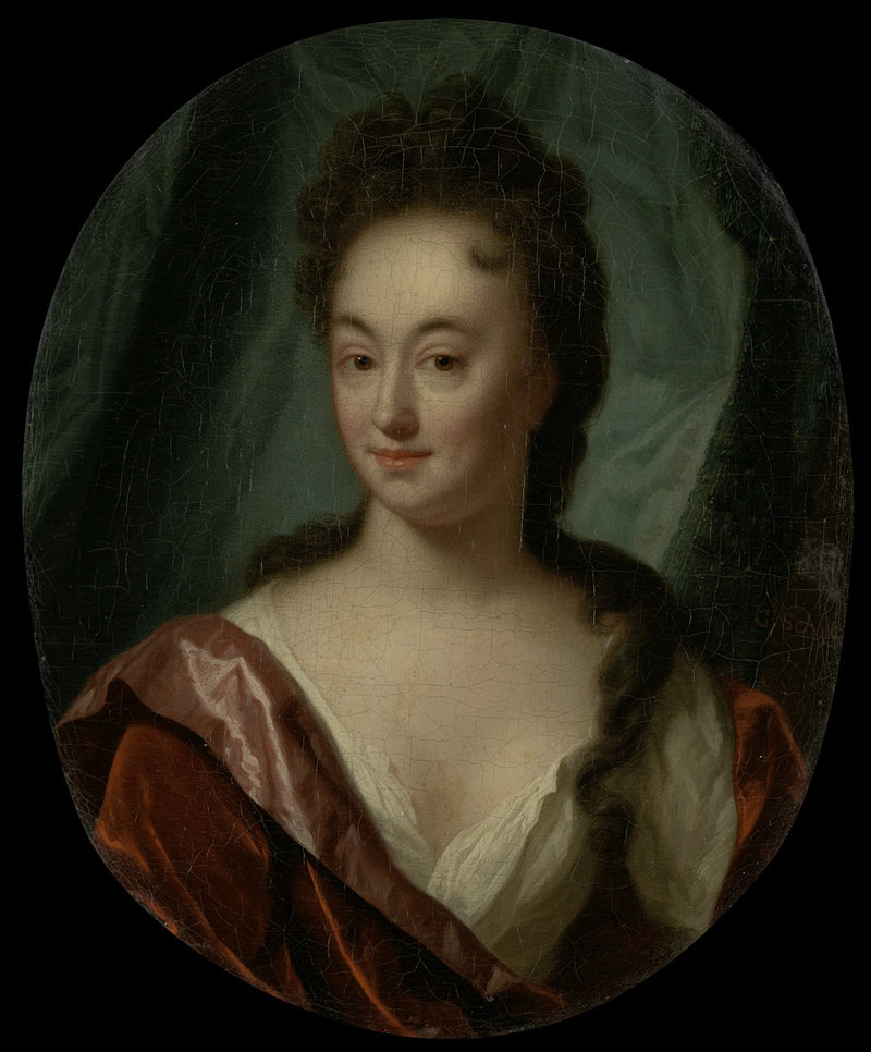 Miss van Gool, compagne de Josina Clara van Citters - Godfried Schalken
