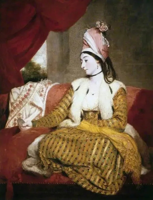 السيدة بالدوين (1763–1839)، بزي شرقي - جوشوا رينولدز