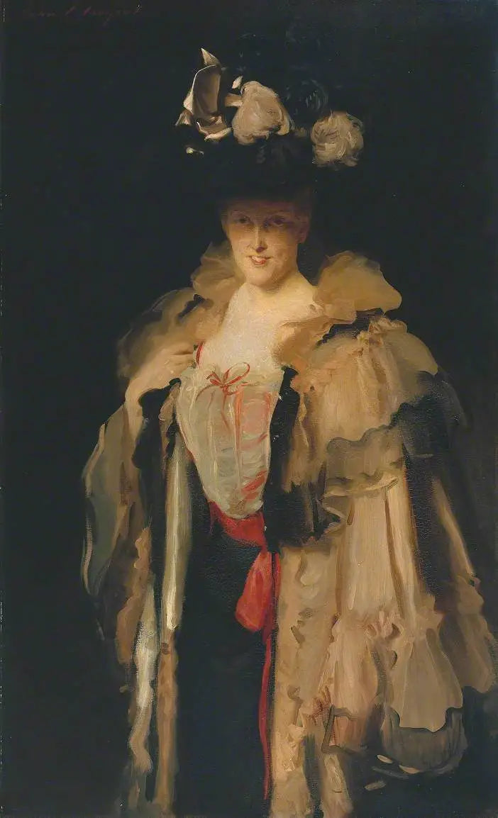 Mme Charles Hunter - John Singer Sargent image 1 reproduction de peinture à l’huile