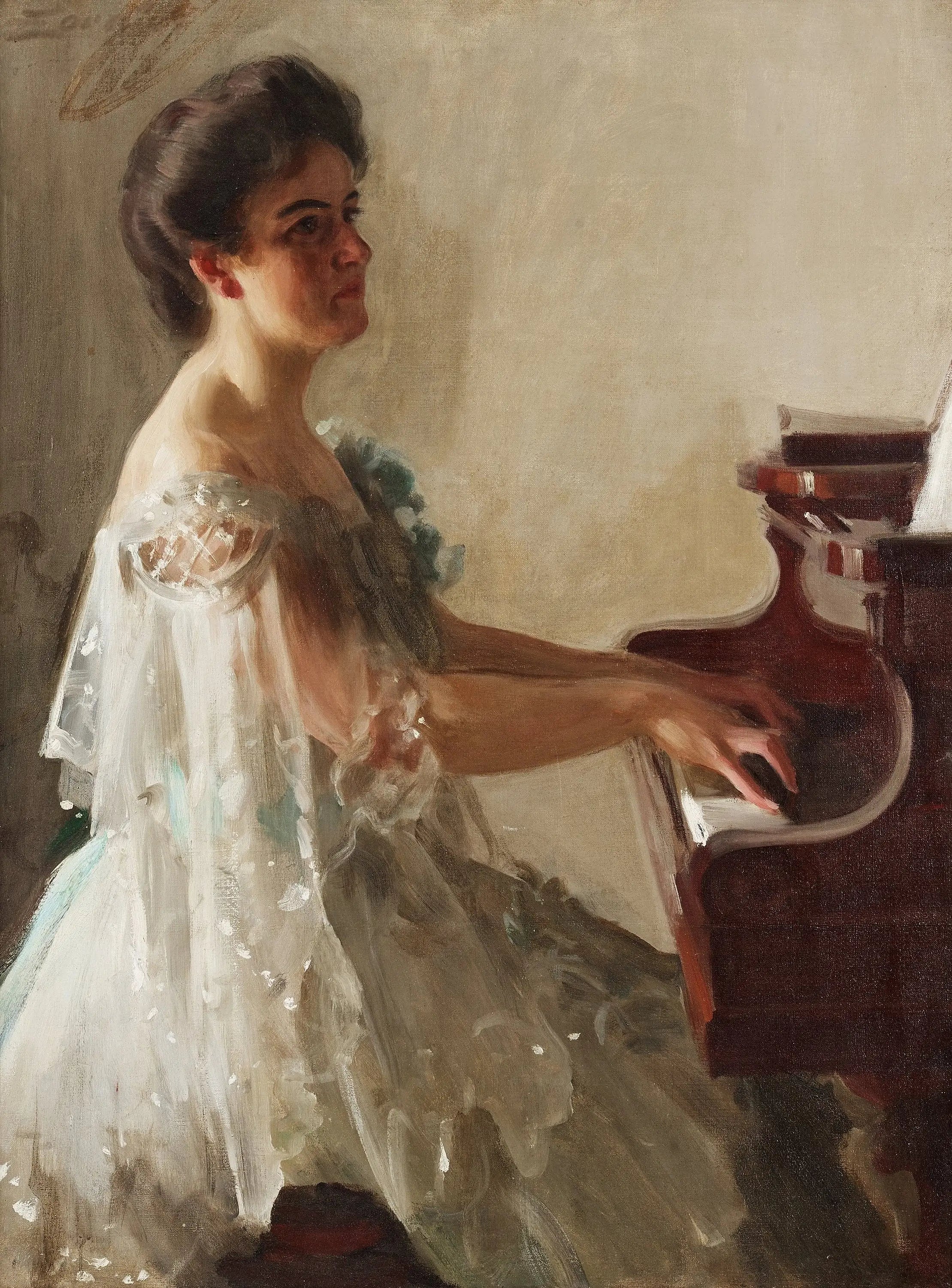 Mme Emily Crane - Anders Zorn - Alpha Reproduction