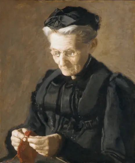Mme Marie Arthur - Thomas Eakins image 1 copie peinte à la main à l’huile