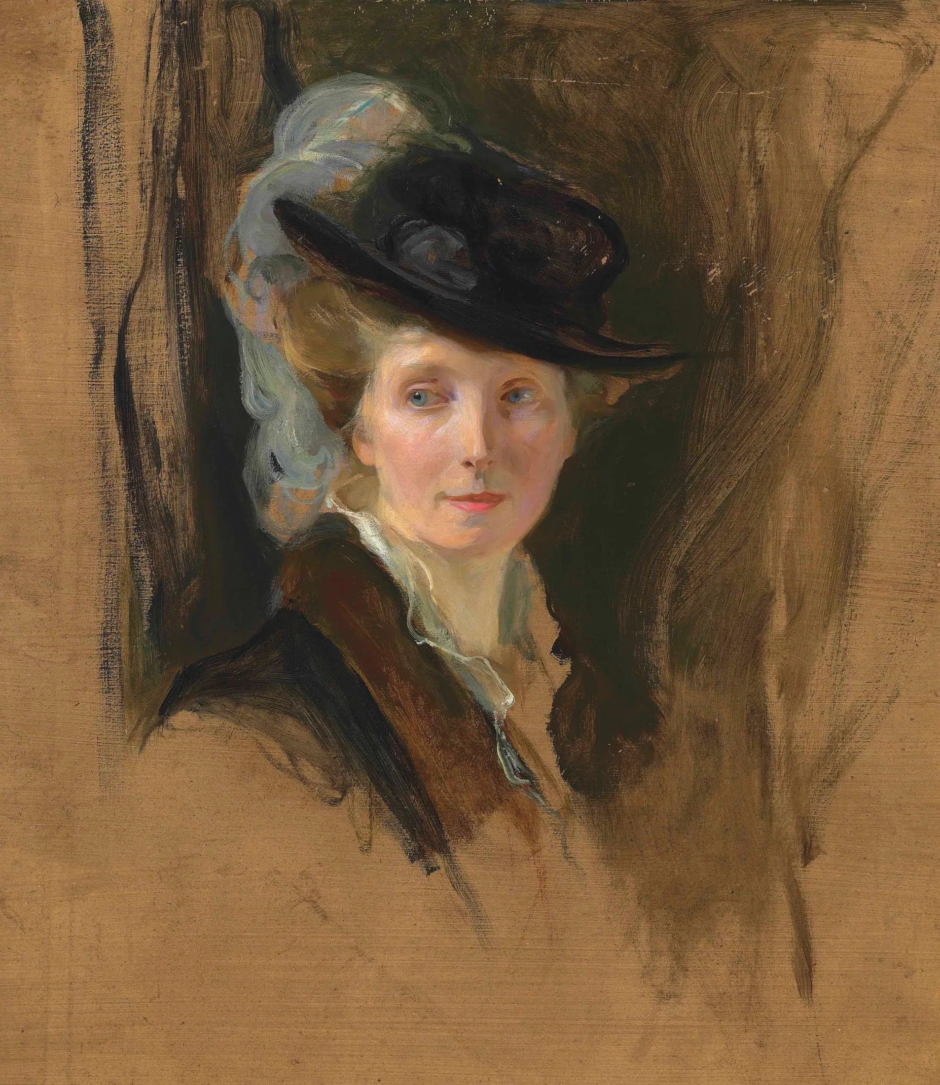 Mme Philip de László, née Lucy Guinness - Philip de László image 1 copie peinte à la main à l’huile