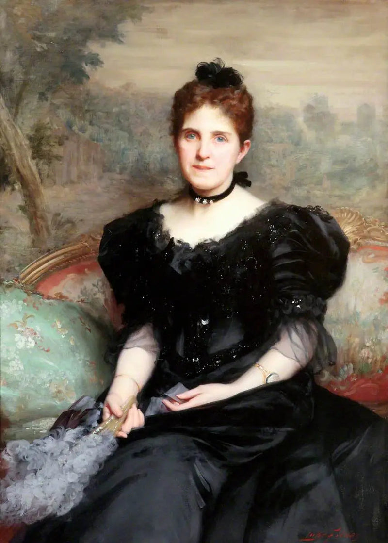 السيدة ويليام هيسكيث ليفر (حوالي 1851–1913)، لاحقًا السيدة الأولى ليفر - لوك فليدس