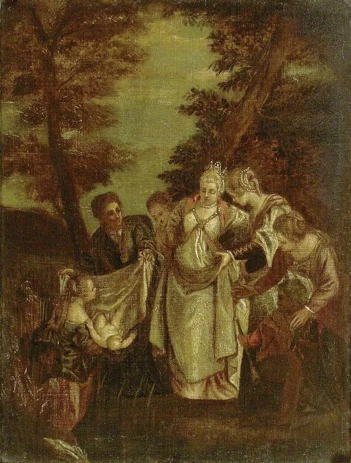 موسى يُقدَّم أمام ابنة فرعون - بول فيرونيز