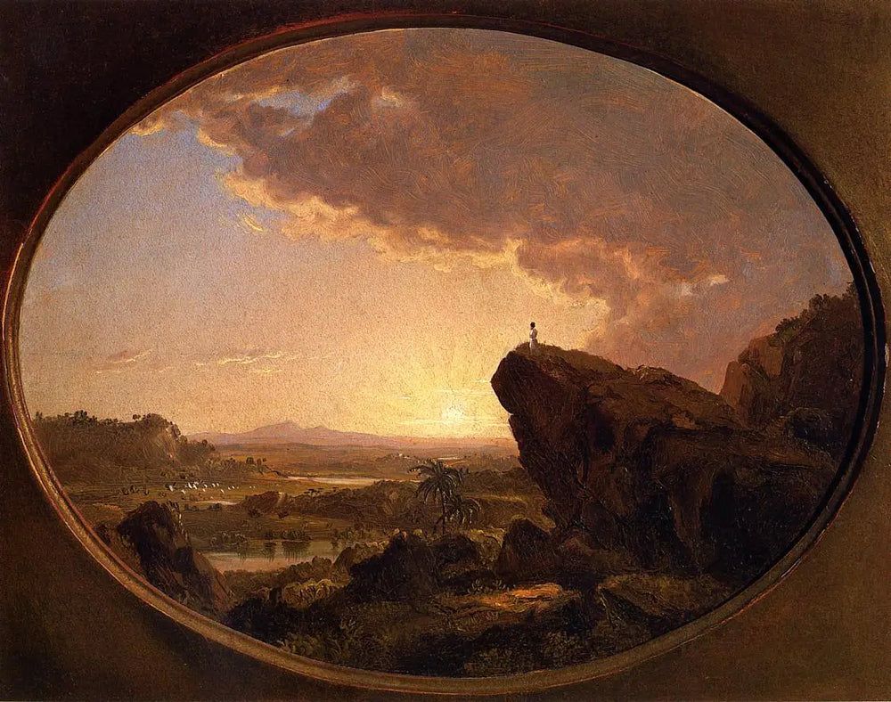 Moïse regardant la Terre promesse - Frederic Edwin Church - Alpha Reproduction