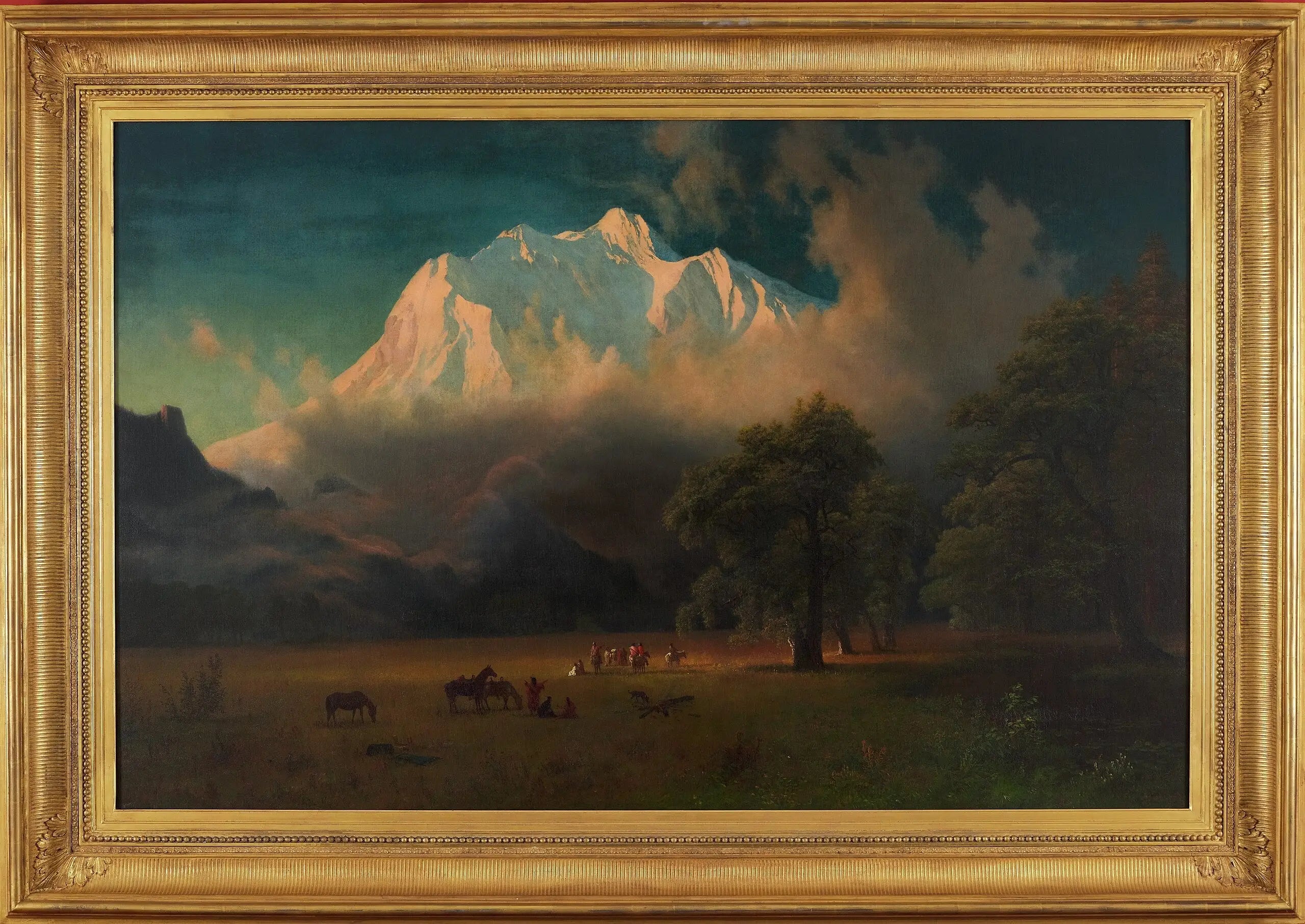 Mont Adams Washington - Albert Bierstadt - Alpha Reproduction