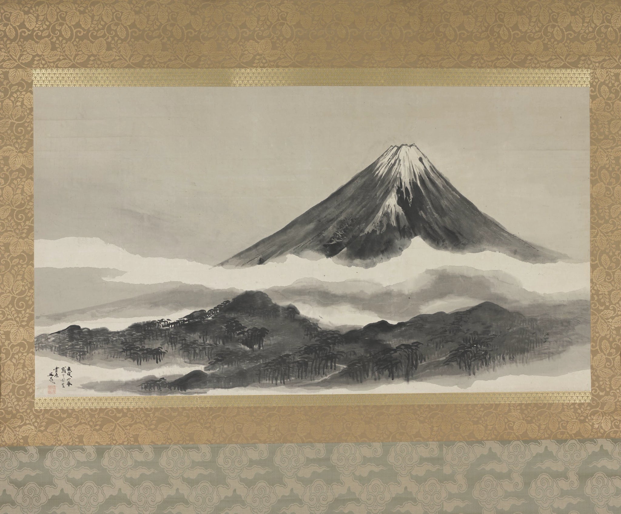 Mont Fuji, Tani Bunchō, 1802
