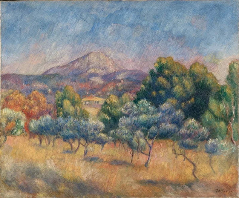 جبل سانت فيكتوار - بيير أوغست رينوار