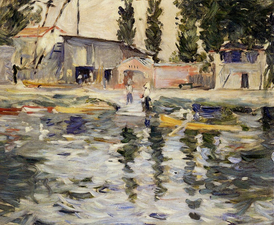 La Seine à Bougival - Berthe Morisot