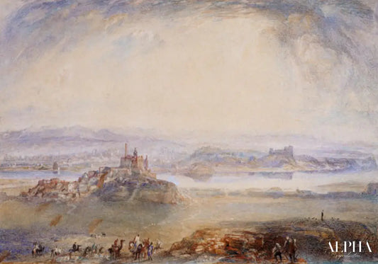 Mossoul dans le Tigre - William Turner - Reproductions de tableaux et peintures haut de gamme