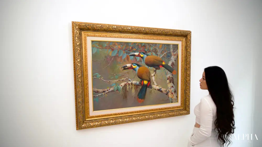 Mountain Toucan – Somchai | 60 x 90 cm Reproductions de tableaux à la peinture à l’huile