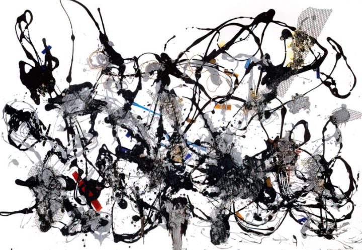 N° 29, 1950 - Jackson Pollock image 1 reproduction d’œuvre d’art à l’huile